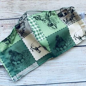 🐔 John Deere 🚜 Farm Animals 🐮Facemask 😷